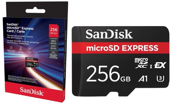 SANDISK CARTE MICRO SD EXPRESS 128GB