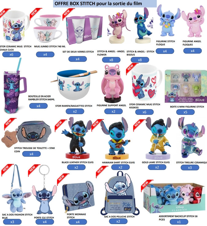 ASSORTIMENT STITCH 106 PCES