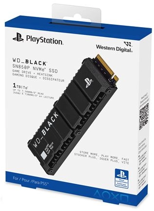 WD BLACK PS5 SSD SN850P 1TB