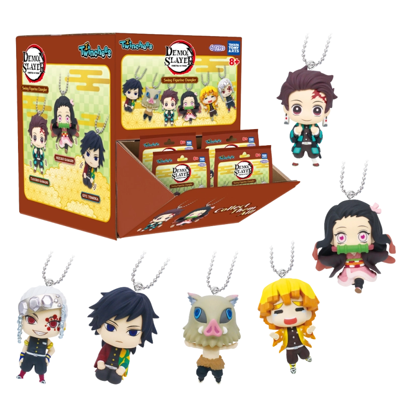 TWINCHEES FIGURINE PORTE CLE DEMON SLAYER W6