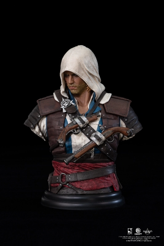 FIGURINE ASSASSIN'S CREED - EDWARD 1/4 BUST