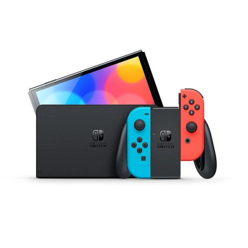 SWITCH OLED + JOY-CON ROUGE&BLEU