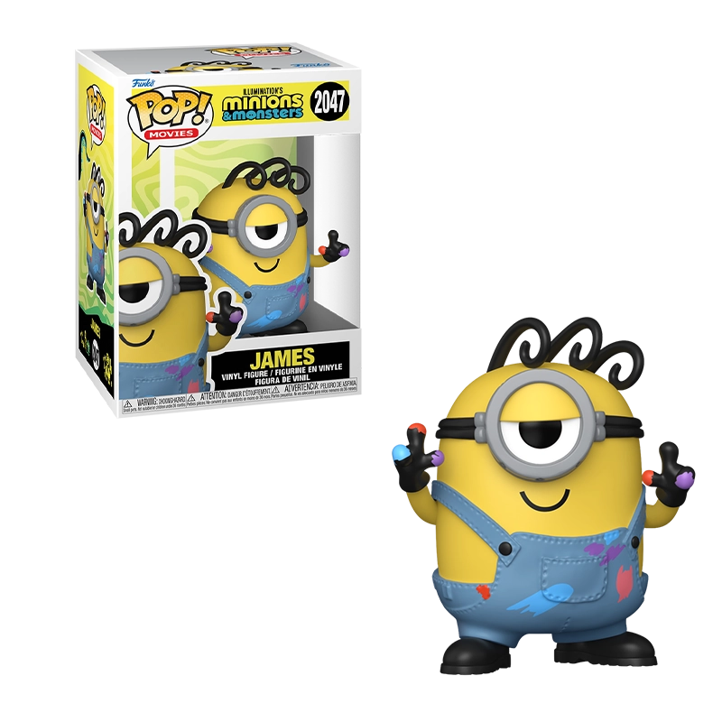 POP FILMS : MINIONS 3 - JAMES