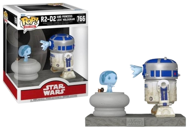 POP DELUXE STAR WARS - R2-D2 ET LEILA