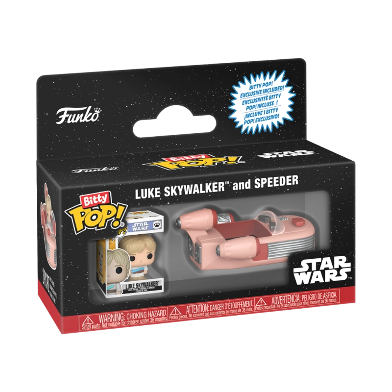 BITTY POP RIDE : STAR WARS - LUKE EN SPEEDER