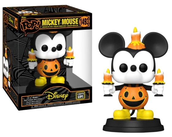 POP LUMINEUSE DISNEY - MICKEY CITROUILLE BOUGIE