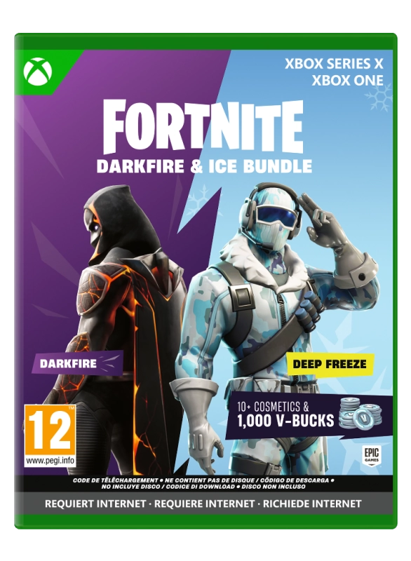 FORTNITE DARKFIRE & ICE PACK XBS VF