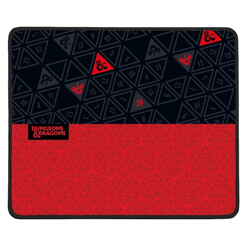 Tapis de souris Red & Black - Dungeons & Dragons