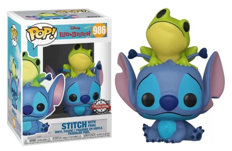 $POP LILO & STITCH - STITCH AVEC GRENOUILLE