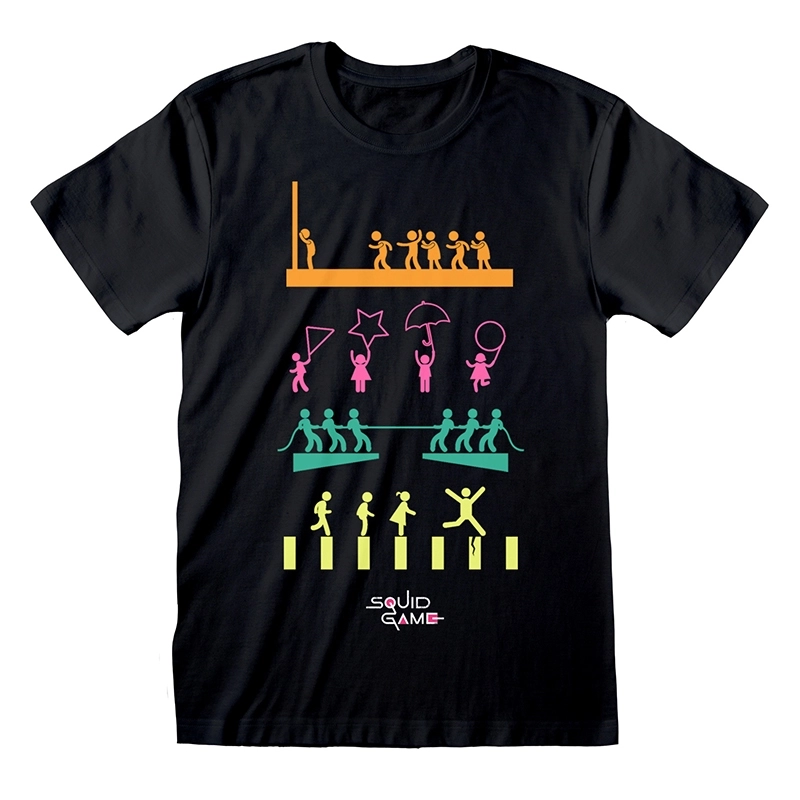 T-SHIRT SQUID GAME GAMES M