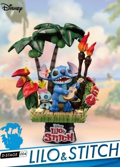 FIGURINE D-STAGE - STITCH GUITARE