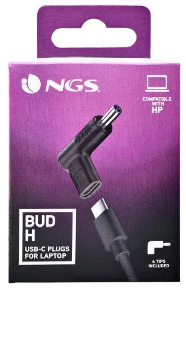 NGS EMBOUT DE CHARGE USBC VERS 6 PC HP