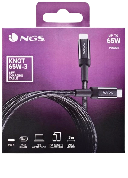 NGS CHARGING CABLE USBC 3M 65W