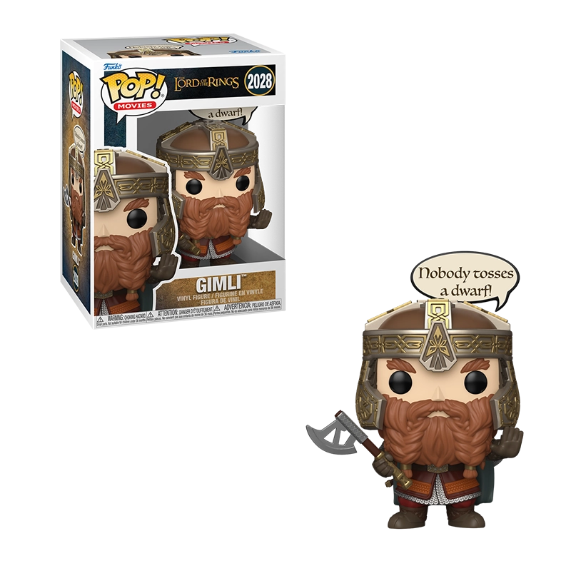POP SAYINGS : LE SEIGNEUR DES ANNEAUX - GIMLI