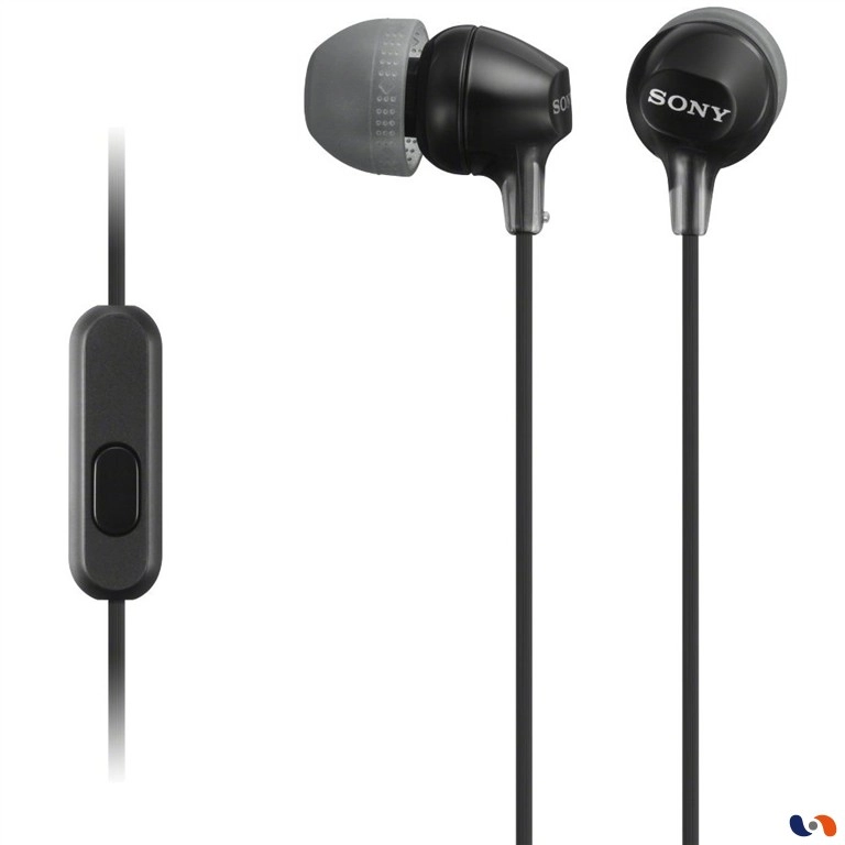 Ecouteurs intra-auriculaires Sony MDR-EX15LP (noir)