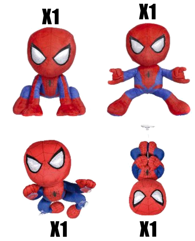 $SPIDER-MAN ASST PELUCHE 26CM