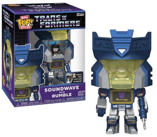 BITTY BOT TRANSFORMERS - SOUNDWAVE