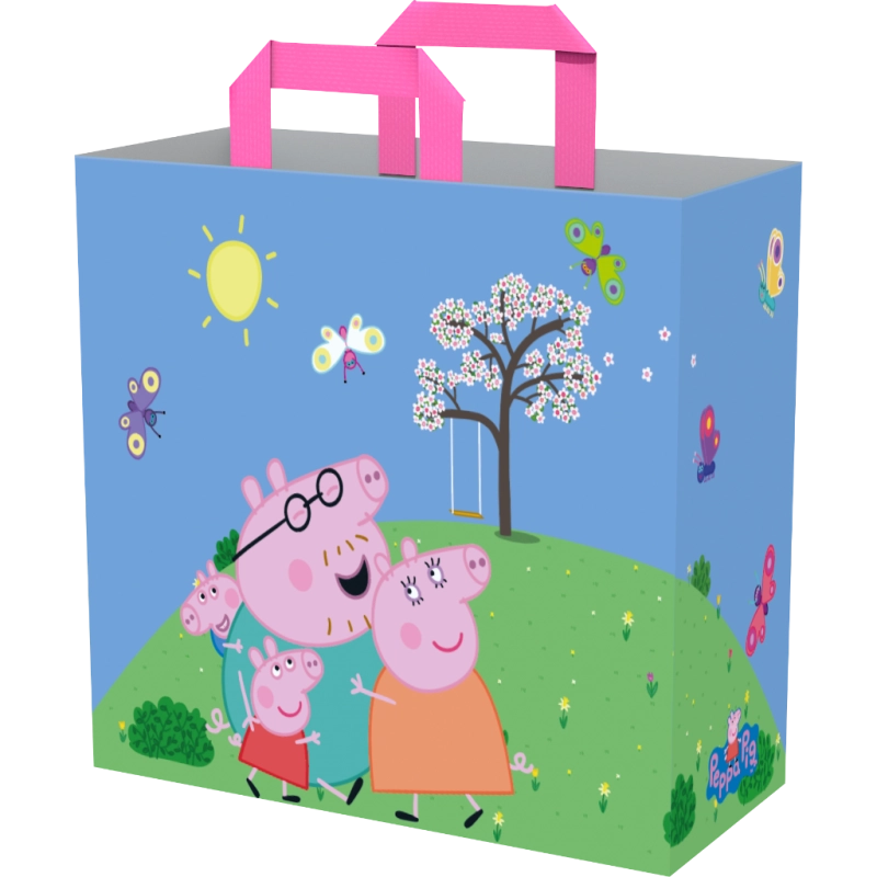 Sac cabas Peppa Pig famille