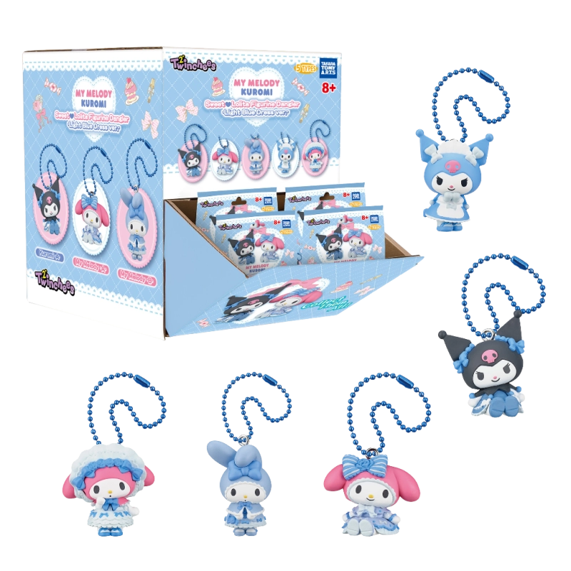 Twinchees Figurines My Melody & Kuromi Sweet Lolita