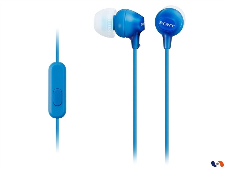 Ecouteurs intra-auriculaires Sony MDR-EX15LP (bleu)