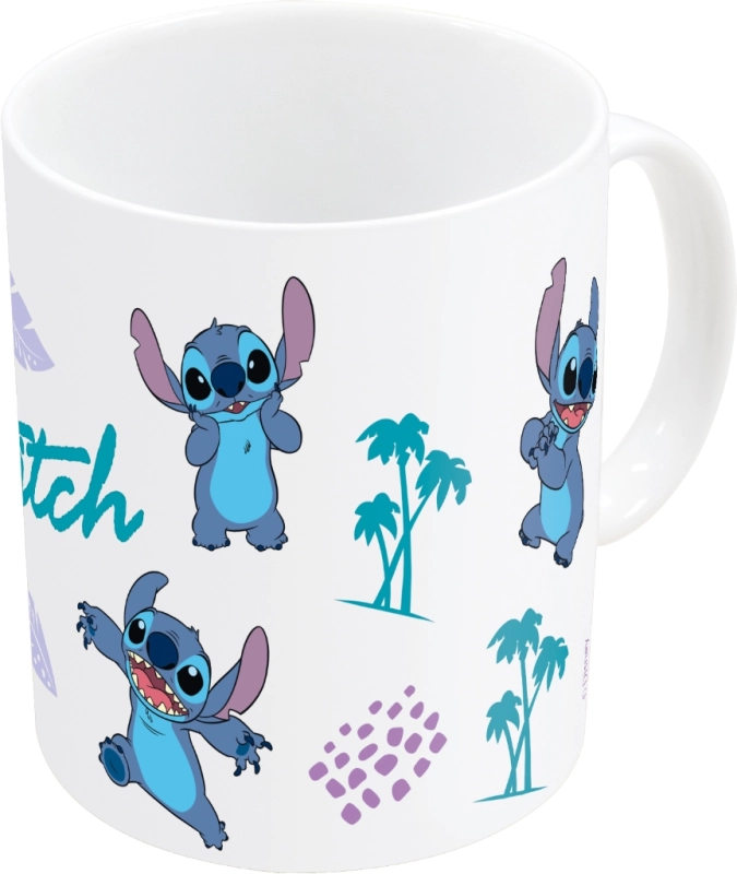 MUG CERAMIQUE STITCH ANANAS 325ML