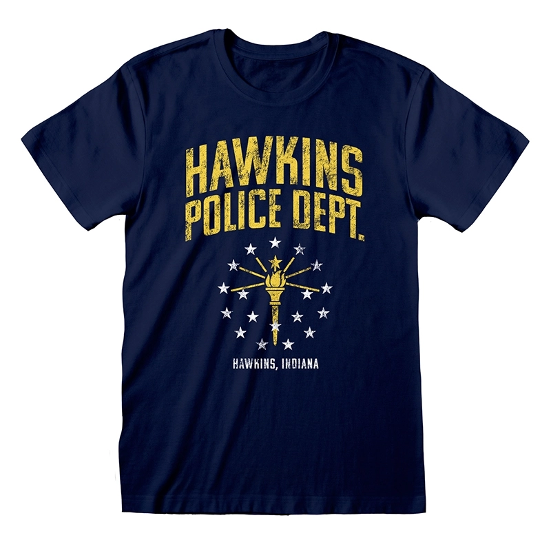 T-SHIRT STRANGER THINGS HAWK. M