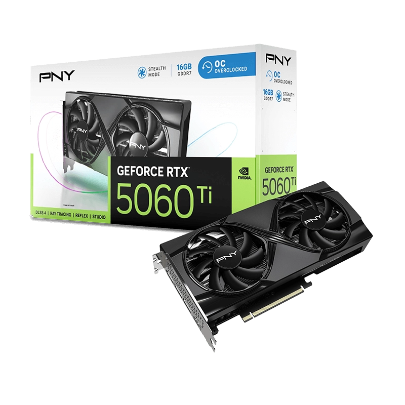 PNY CARTE GRAPHIQUE RTX 5060 TI 16GB OC