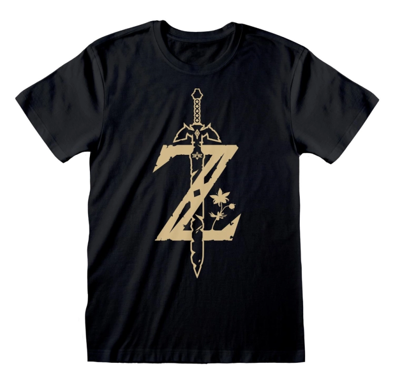 T-SHIRT ZELDA BOTW EMBLEM XL