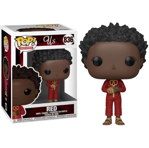 POP US - RED W/ CISEAUX