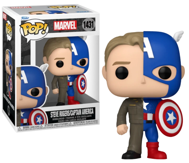 POP MARVEL - SPLIT  - CAPTAIN A/STEVE R