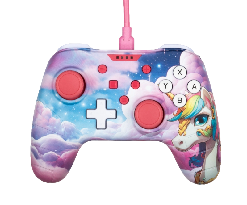 Manette filaire "Be Dreamy" pour Nintendo Switch et PC - Unik