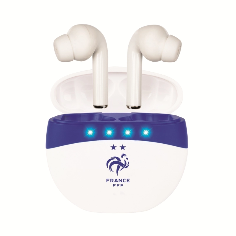 Konix FFF Headset Wireless In-ear Calls/Music/Sport/Everyday Bluetooth Blue, White