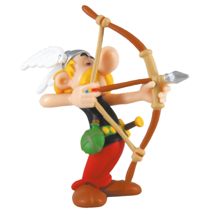 FIGURINE PVC - ASTERIX TIR A L'ARC
