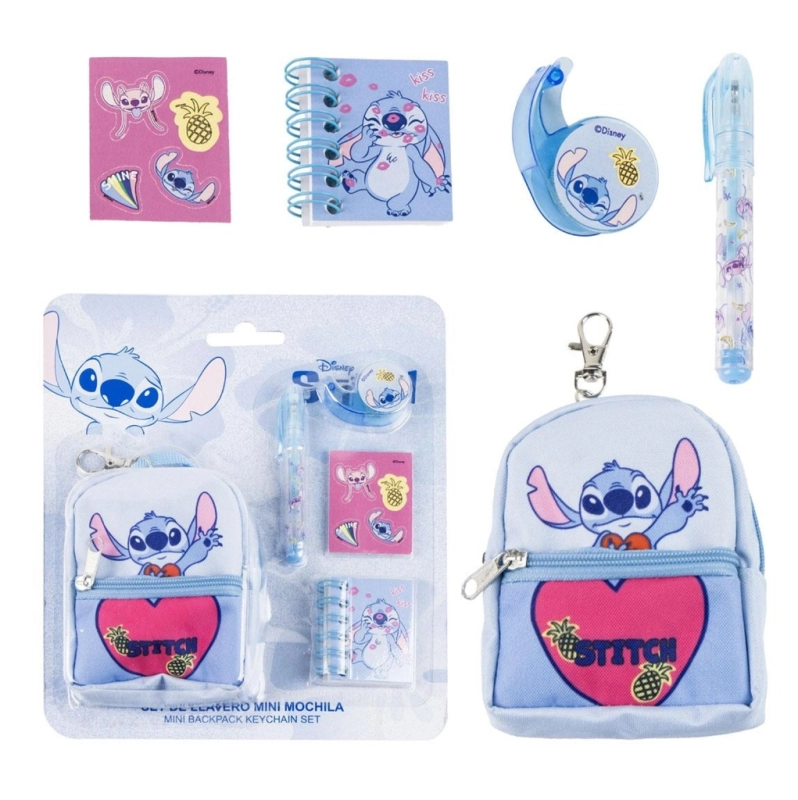 ASSORT STITCH SET PAPETERIE & MINI SAC À DOS