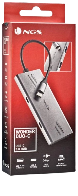 NGS HUB USB C 3.0 4en1 WONDER DOCK