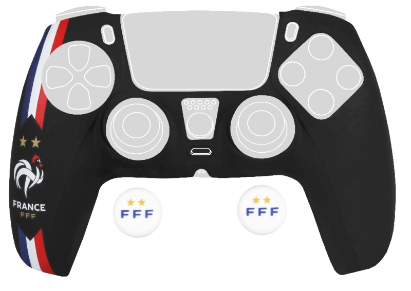 Protection silicone Dualsense noir - FFF