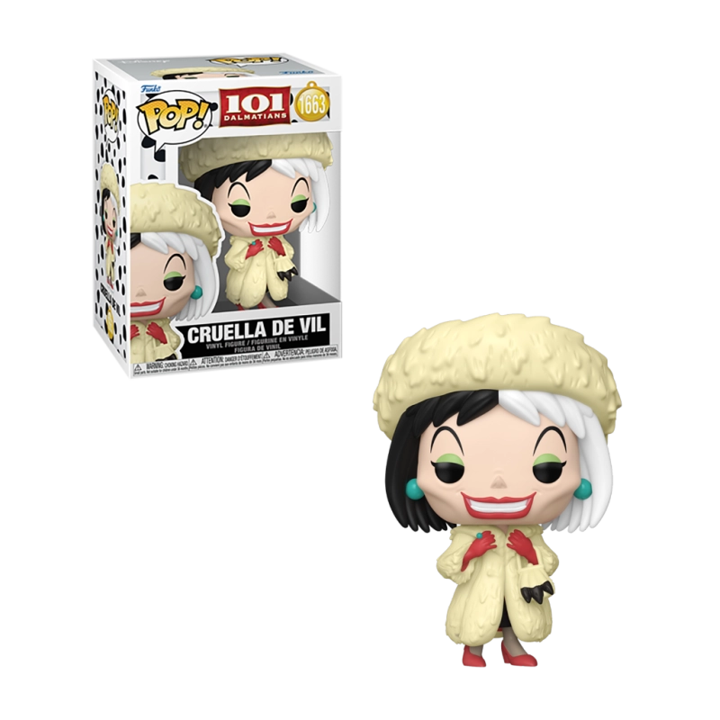 POP DISNEY 101 DALMATIENS - CRUELLA DE VIL / CHASE