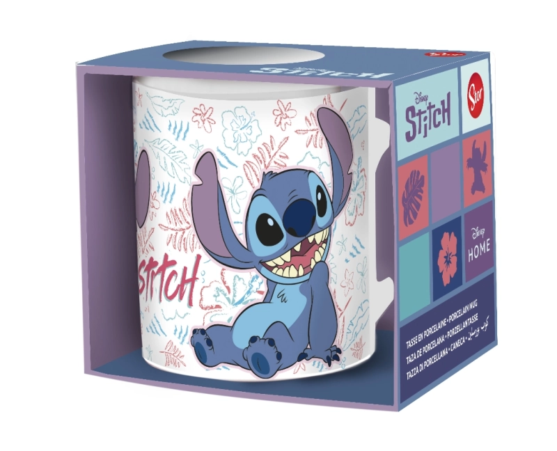 MUG PORCELAINE STITCH ETE 325ML
