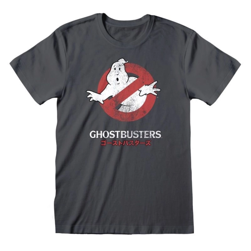 T-SHIRT GHOSTBUSTERS LOGO L