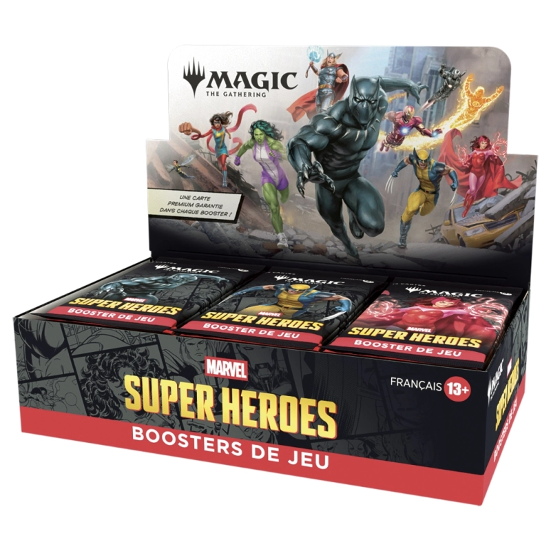 MTG: MARVEL SUPER HEROES - DISPLAY 30 BOOSTERS DE JEU