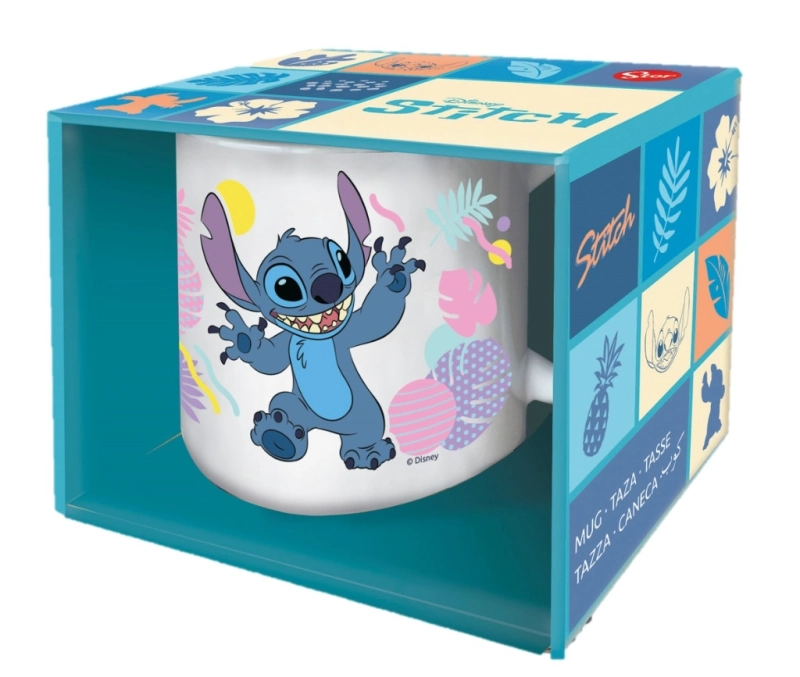 MUG CERAMIQUE STITCH CHALK CLICK 325ML