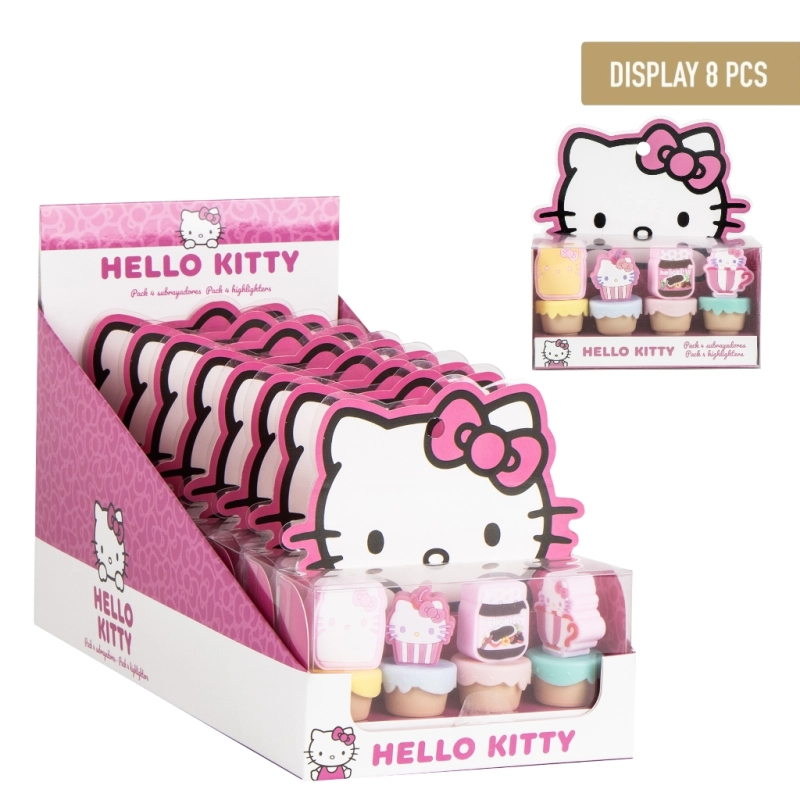 FEUTRES FLUO - HELLO KITTY