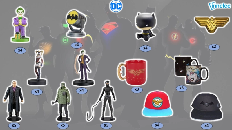 ASSORT DC COMICS 51PCS