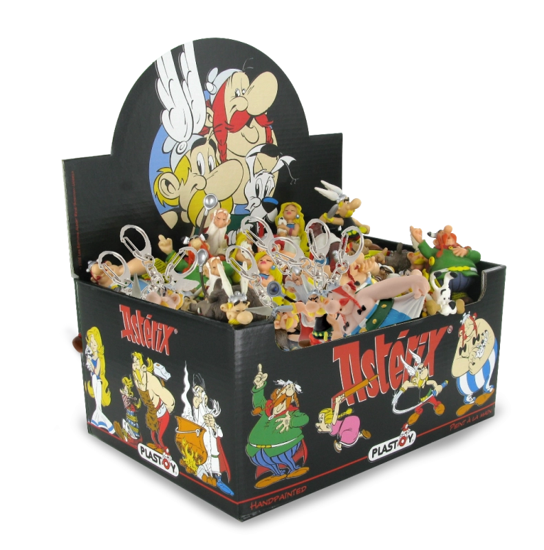 BOITE PRESENTOIR 25 FIGURINES ASSORTIES ASTERIX