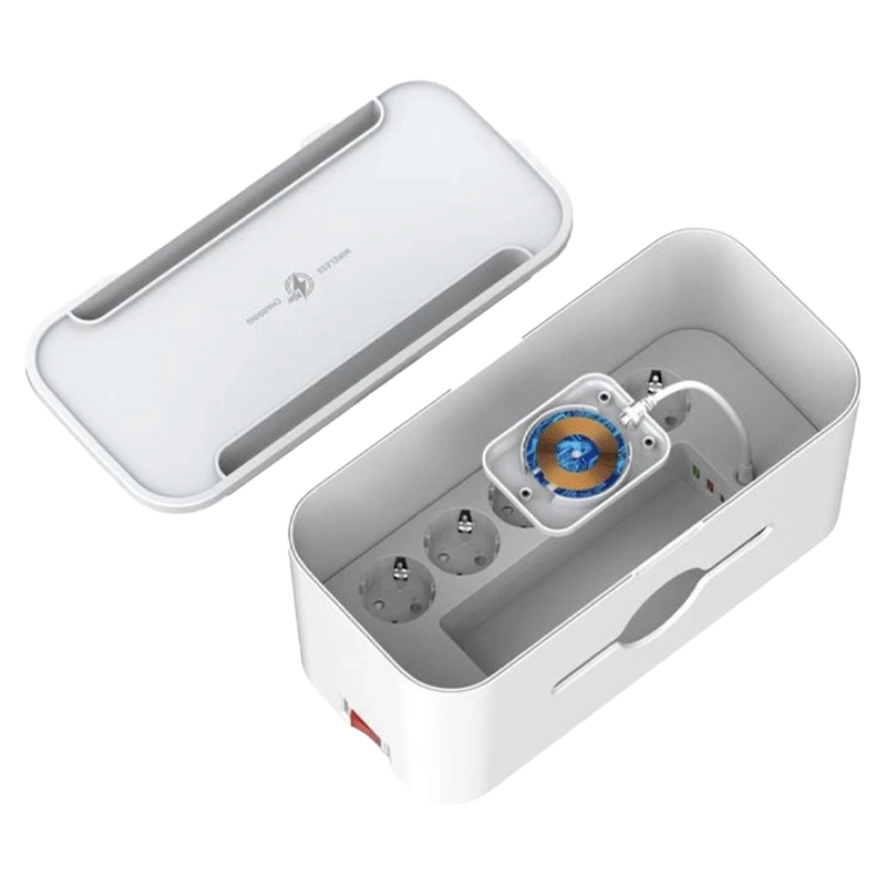 ENERG MULTIPRISE 5 PORTS + 3 USB + 1 WLESS