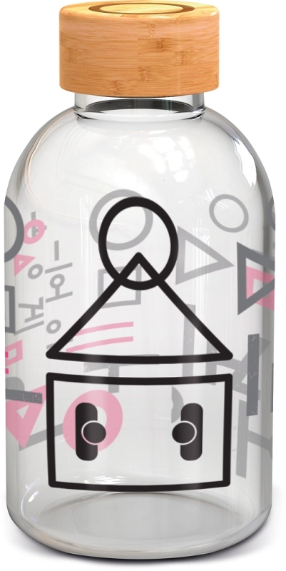 $SMALL GLASS BOTTLE - SQUID GAME