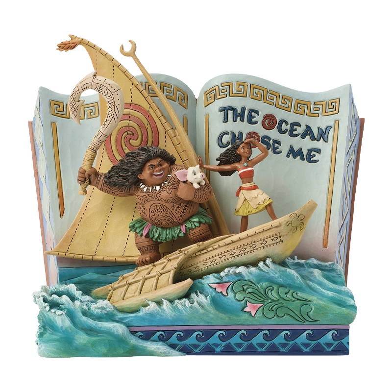 Figurine Vaiana Livre de Contes - Disney Traditions