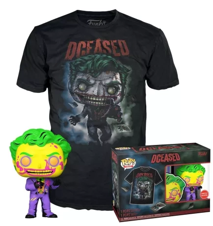 POP & TEE DC - JOKER CC TAILLE X